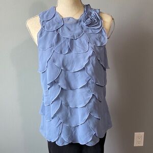 Ann Taylor ruffled blouse